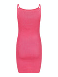 Contima Glitter Knit Dress - Berry