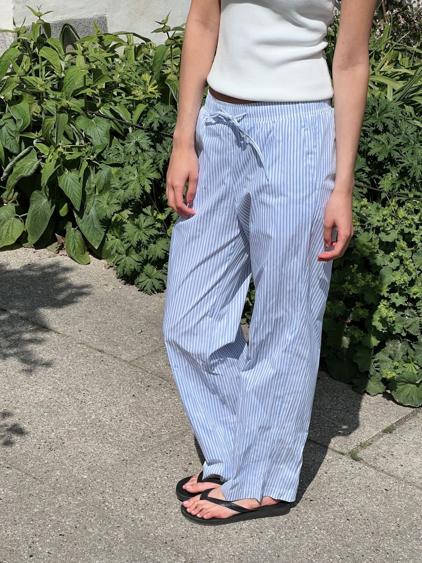 Sonar Classic Stripe Pants - Off White