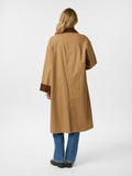 Anneli Cord Coat - Dark Tan
