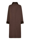 Anneli Cord Coat - Brown