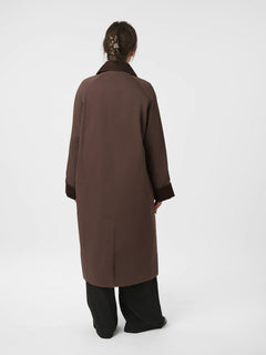 Anneli Cord Coat - Brown