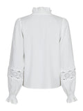 Brielle Insert Blouse - Off White