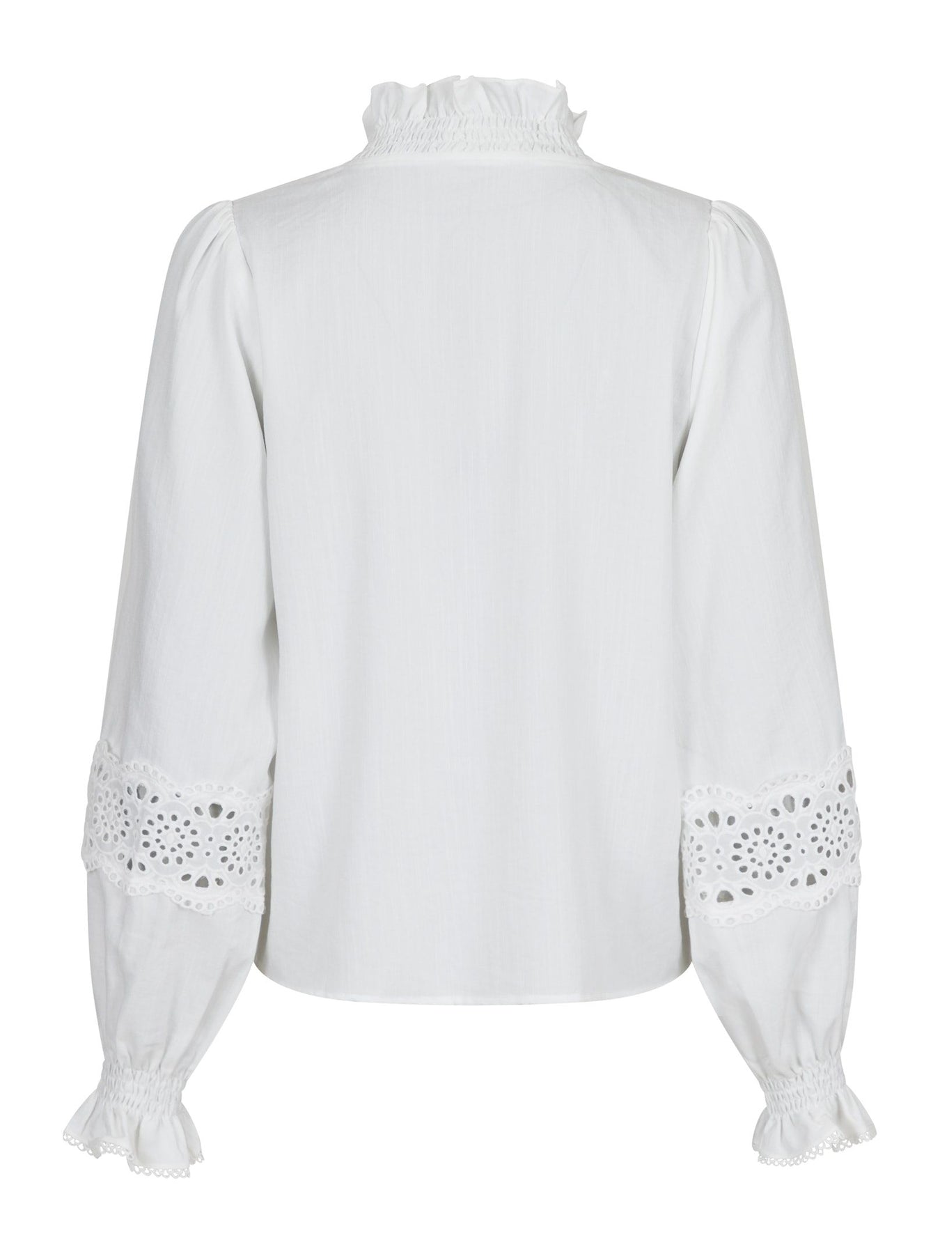 Brielle Insert Blouse - Off White