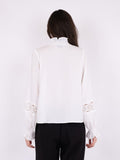 Brielle Insert Blouse - Off White