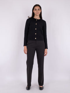 Limone Knit Jacket - Black