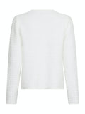 Limone Knit Jacket - White
