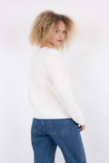 Limone Knit Jacket - White