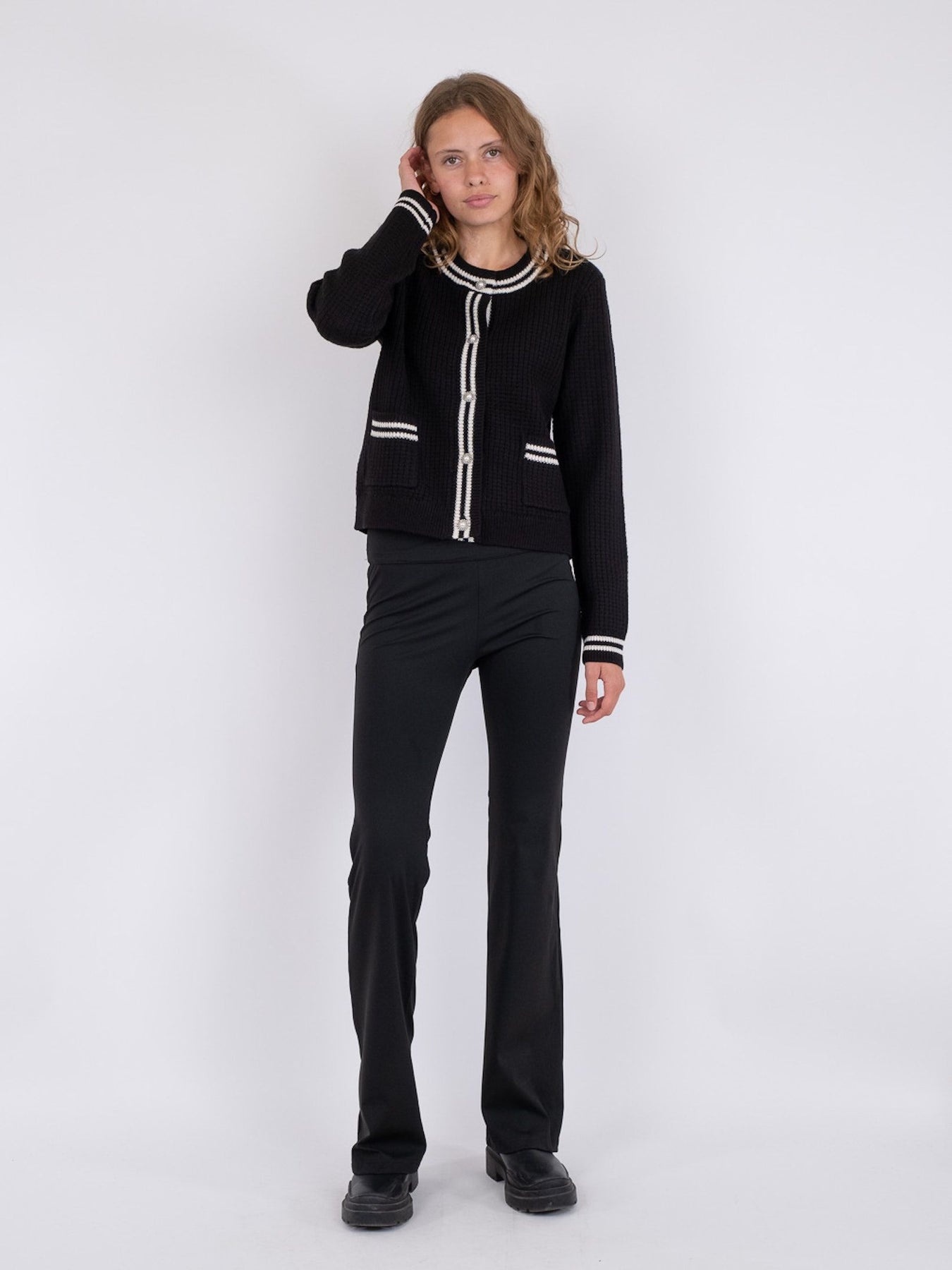 Tilda Knit Cardigan - Black