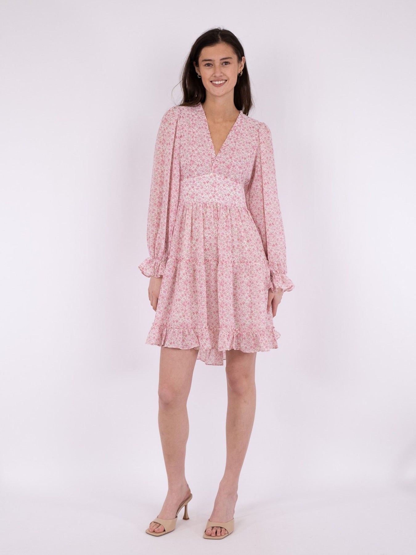 Miller Romance Flower Dress - Rose