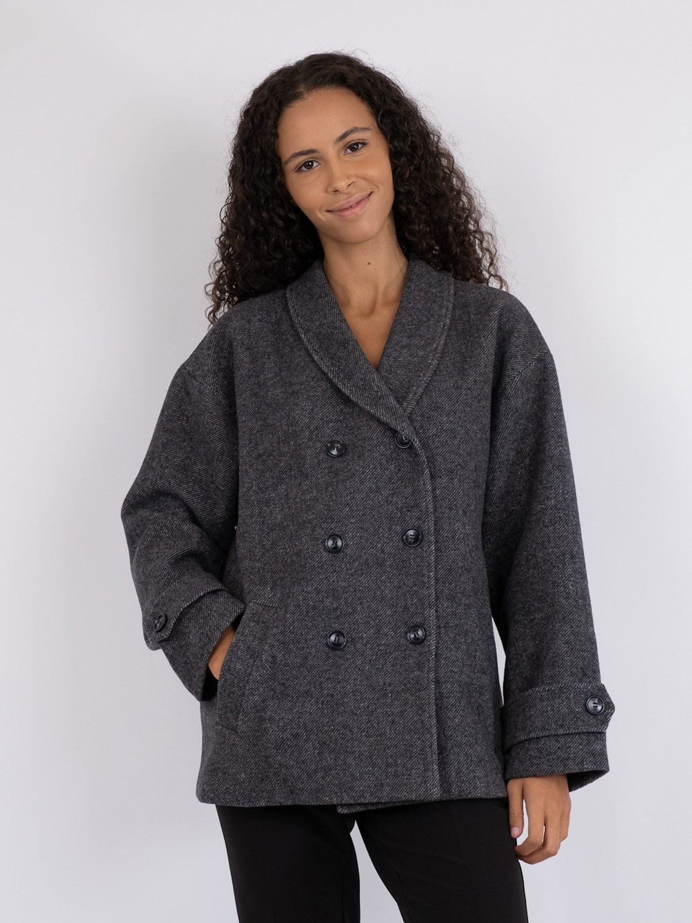 Pippa Twill Jacka - Svart