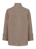 Pippa Twill Jacket - Sand Melange
