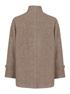 Pippa Twill Jacket - Sand Melange