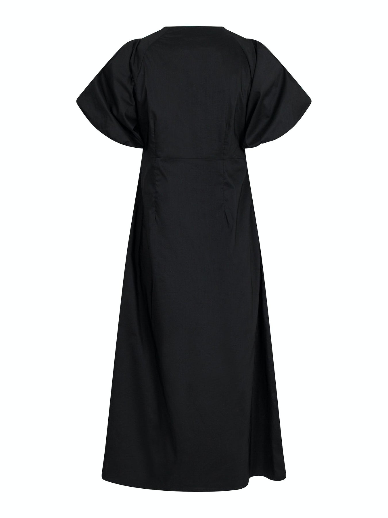 Illana Poplin Dress - Svart