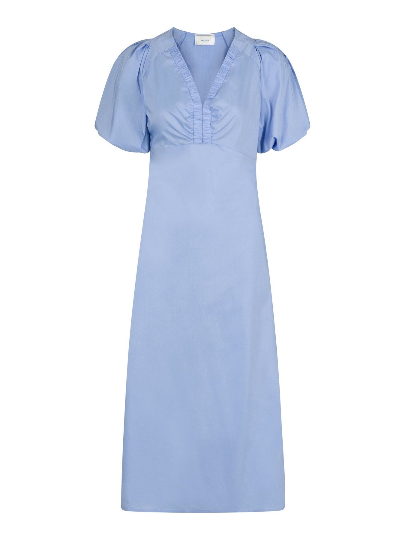 Illana Poplin Dress - Sky Blue