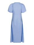 Illana Poplin Dress - Sky Blue