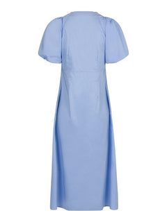 Illana Poplin Dress - Sky Blue