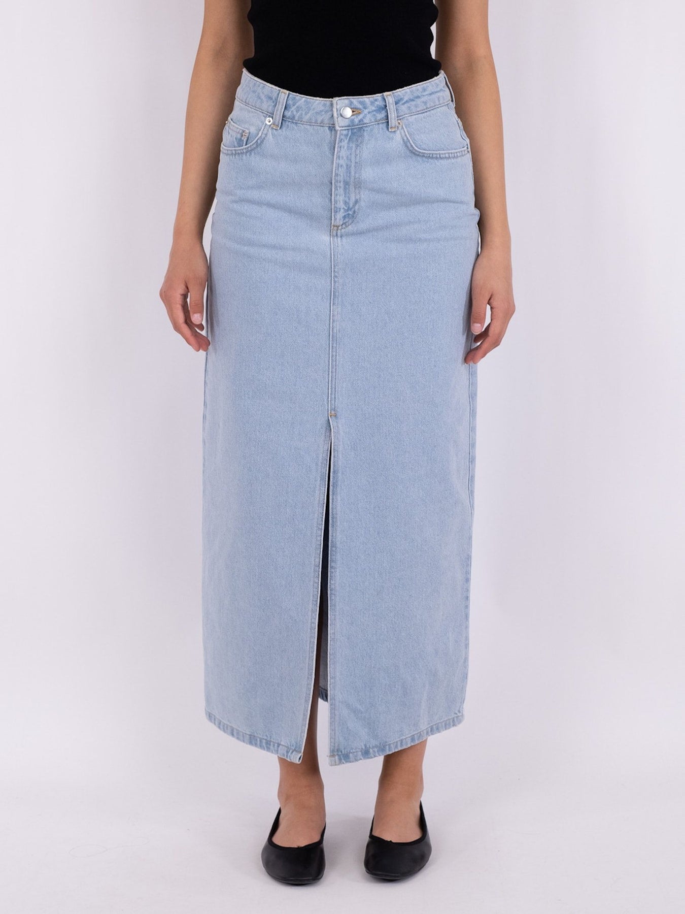 Frankie D Skirt - Light Blue