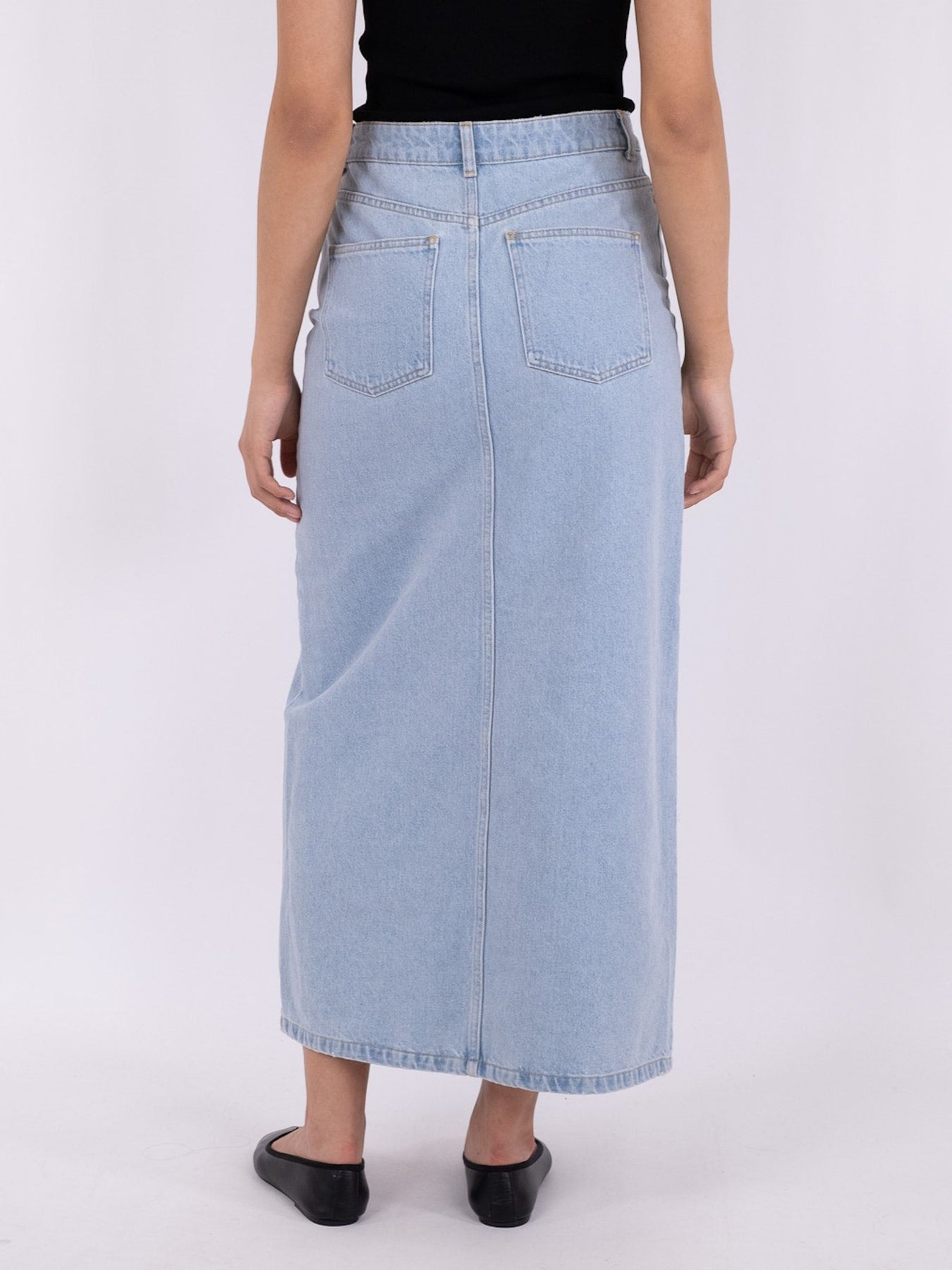 Frankie D Skirt - Light Blue