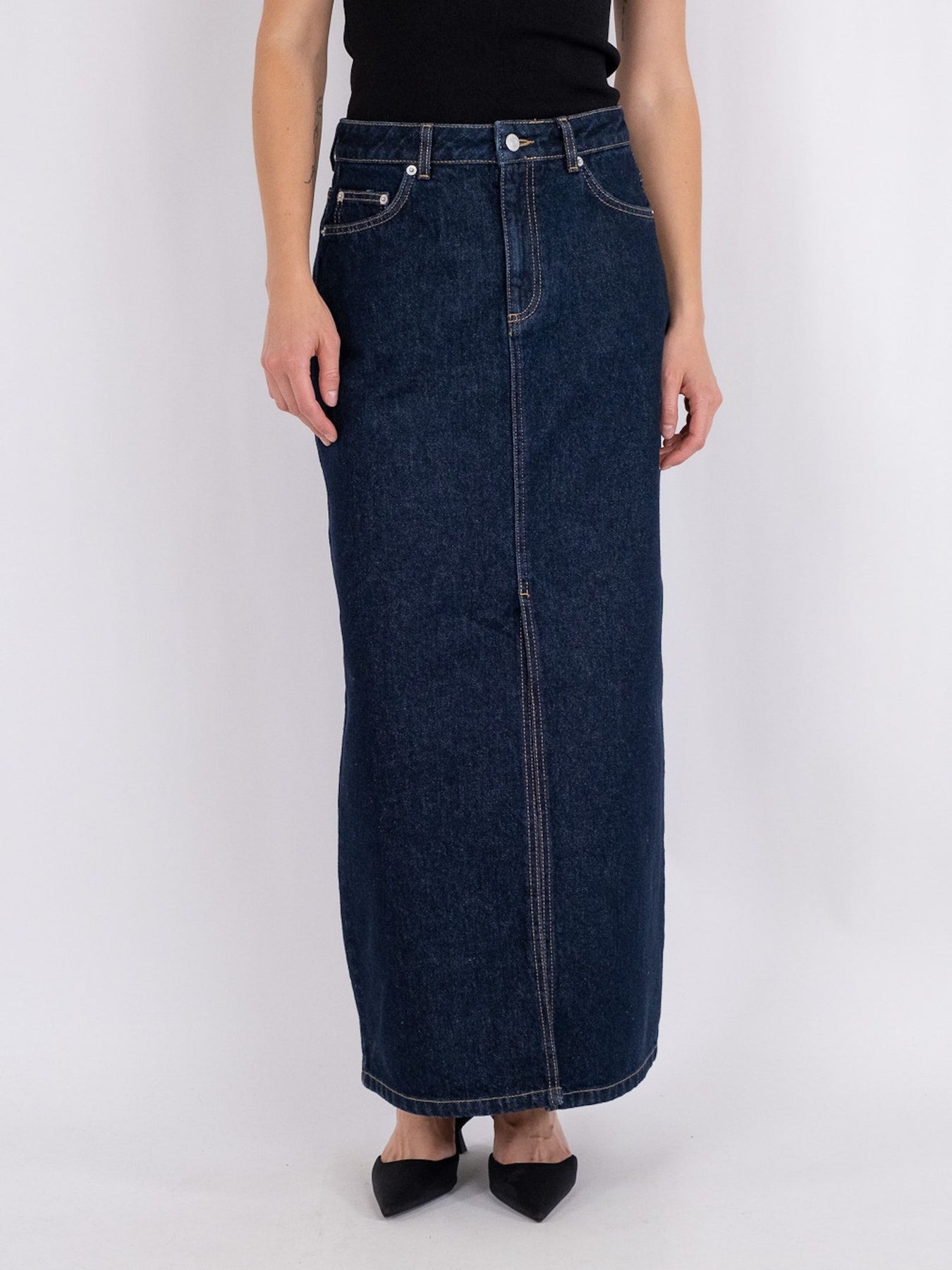Frankie D Skirt - Dark Blue