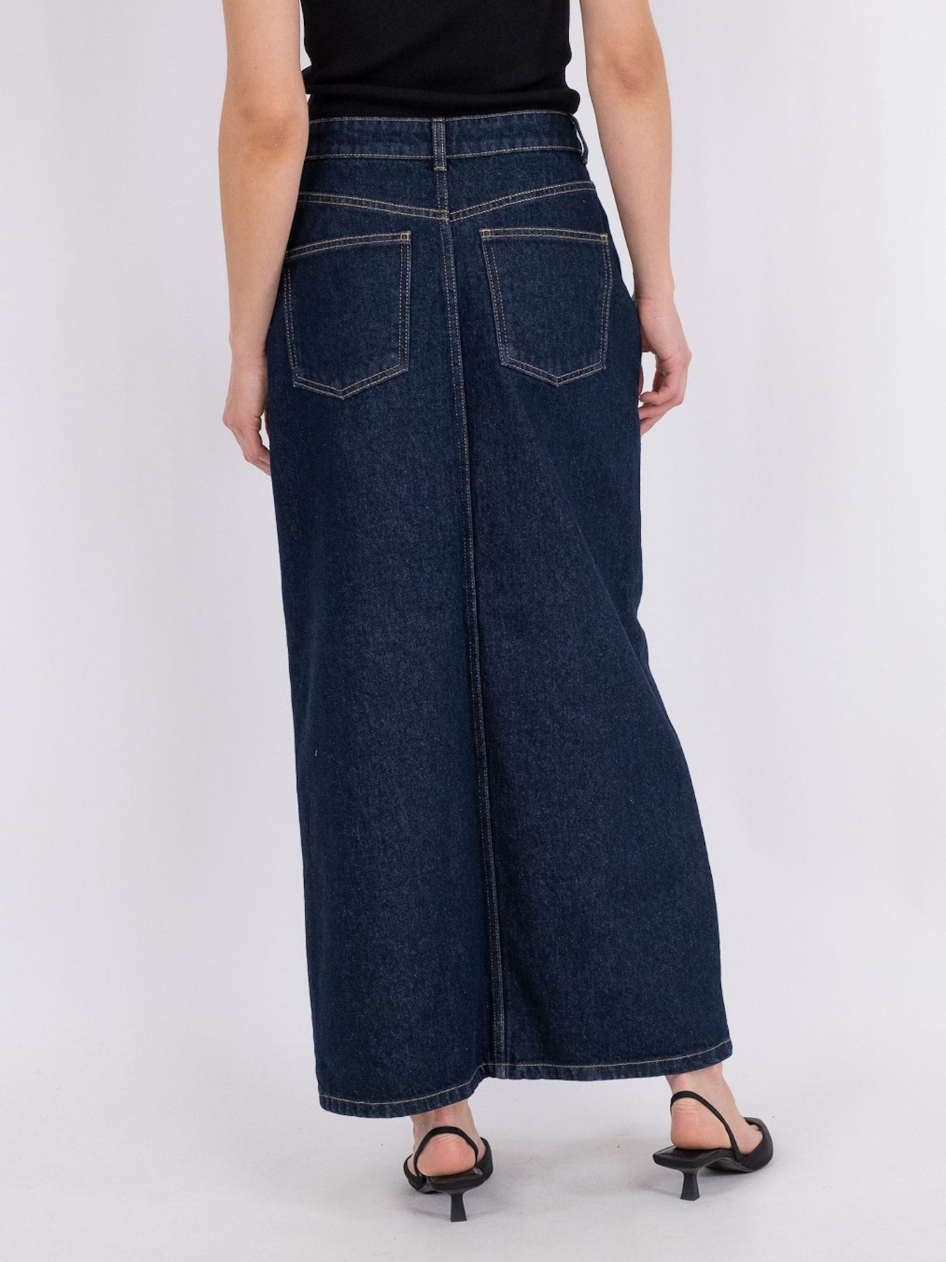 Frankie D Skirt - Dark Blue