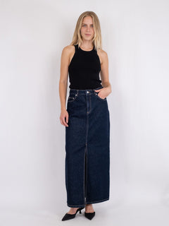 Frankie D Skirt - Dark Blue