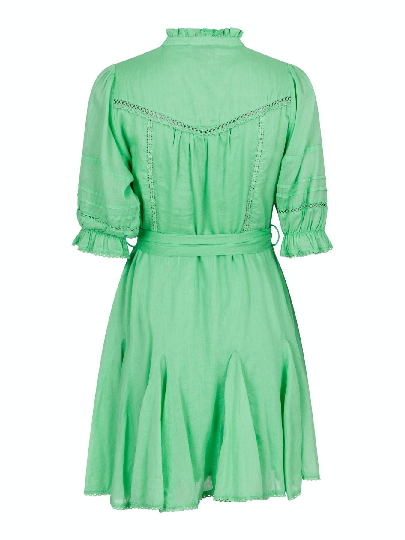 Rigitta S Voile Dress - Apple Green