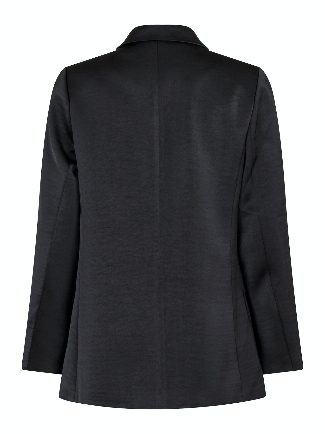 Jardin Heavy Sateen Blazer - Black