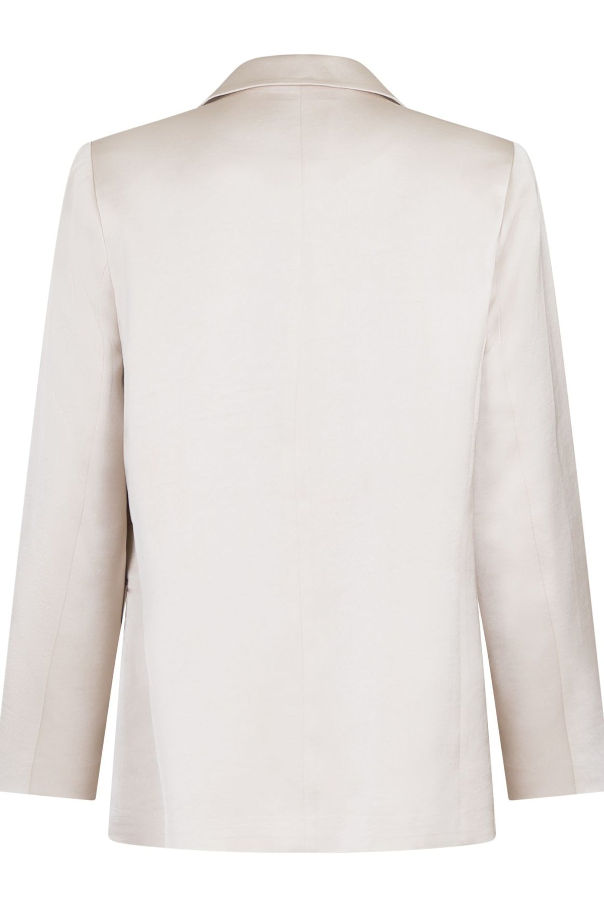 Jardin Heavy Sateen Blazer - Ivory