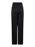 Alessandra Heavy Sateen Pants - Black