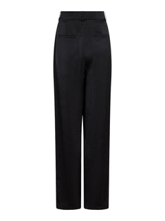 Alessandra Heavy Sateen Pants - Black