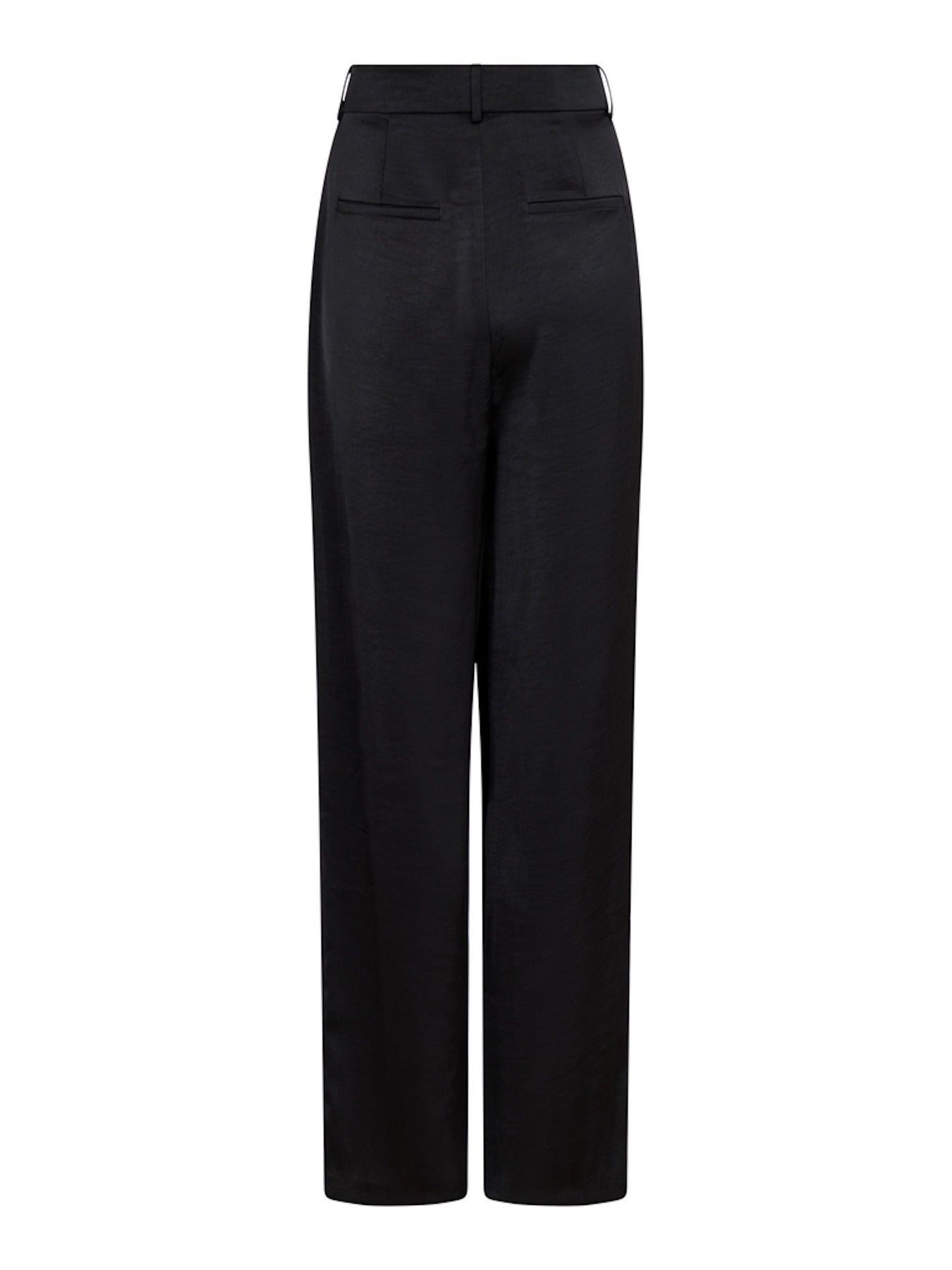 Alessandra Heavy Sateen Pants - Black