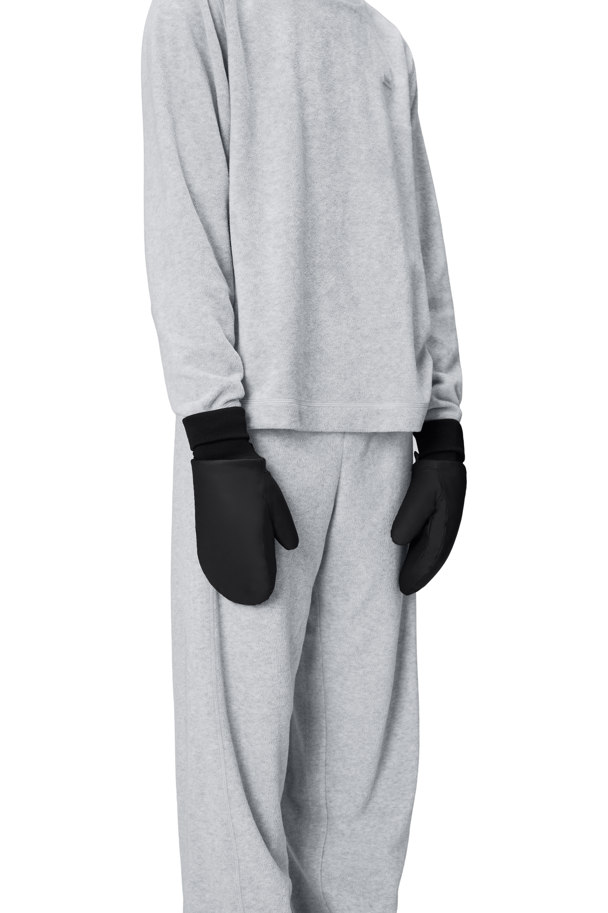 Rains Alta Puffer Mittens - Svart