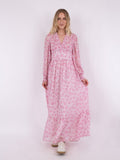 Nisja Livly Flower Dress - Light Pink