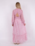 Nisja Livly Flower Dress - Light Pink