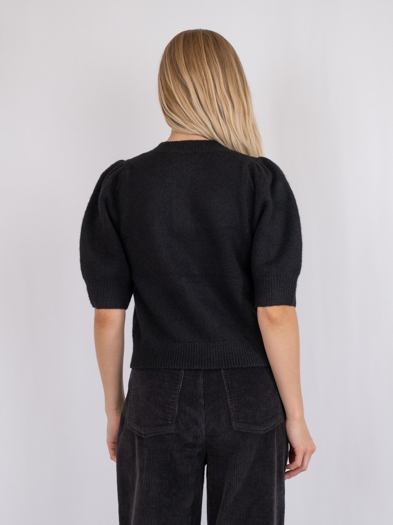 Trudy Knit Cardigan - Black