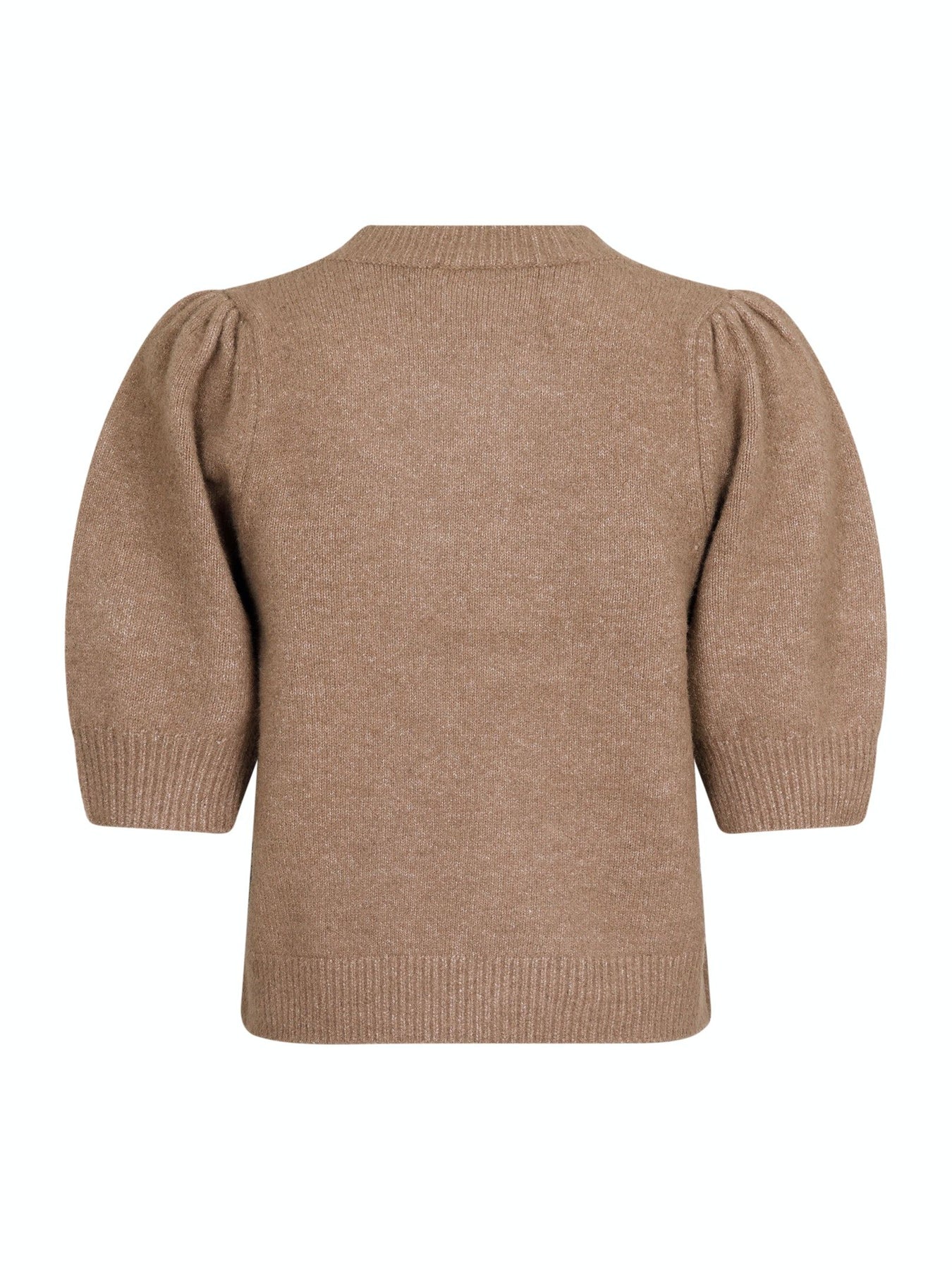 Trudy Knit Cardigan - Dusty Brown