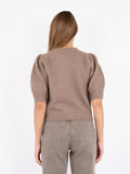 Trudy Knit Cardigan - Dusty Brown