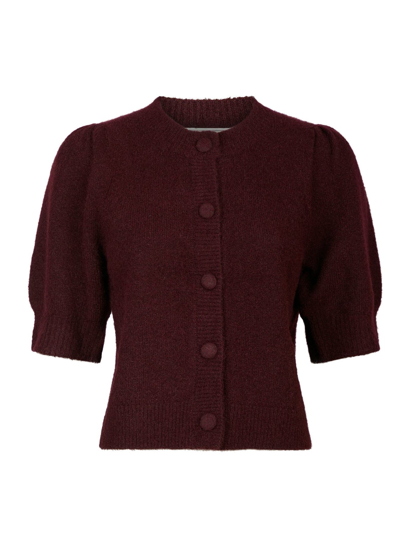 Trudy Knit Cardigan - Wine