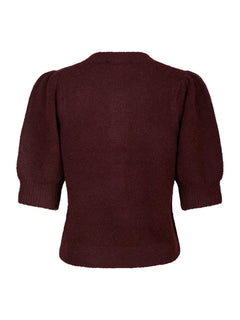 Trudy Knit Cardigan - Wine
