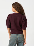 Trudy Knit Cardigan - Wine