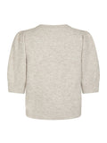 Trudy Knit Cardigan - Beige Melange