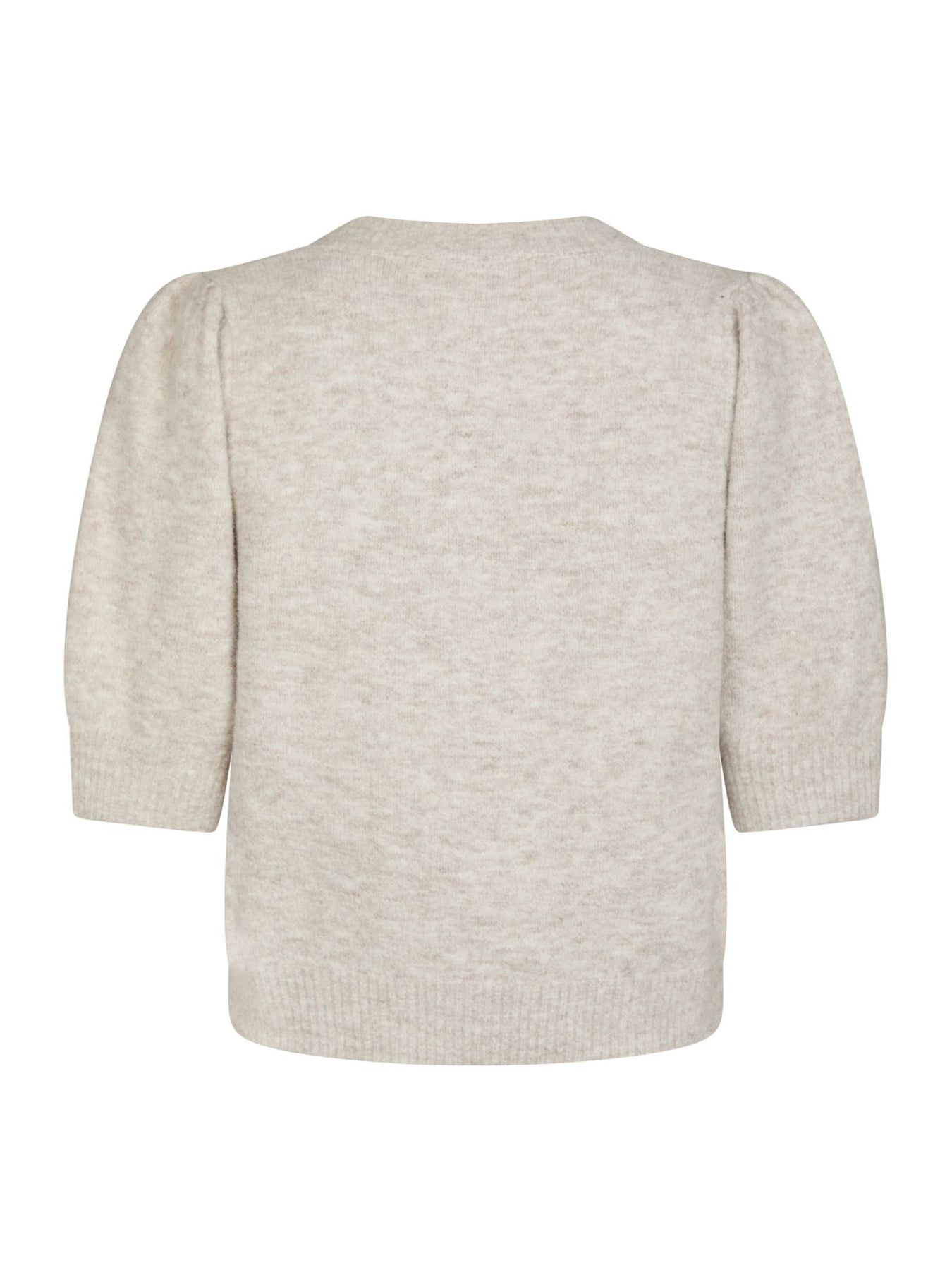 Trudy Knit Cardigan - Beige Melange