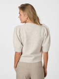 Trudy Knit Cardigan - Beige Melange
