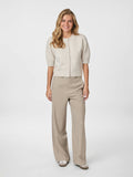 Trudy Knit Cardigan - Beige Melange