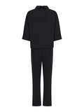 Arlo Crepe Jumpsuit - Black