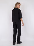 Arlo Crepe Jumpsuit - Black