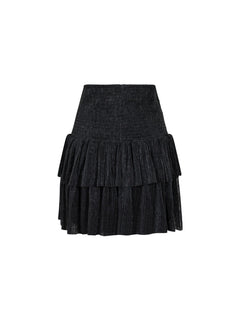 Carin Glitz Skirt - Black