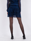 Carin Glitz Skirt - Blue