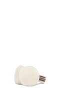 W Sheepskin Earmuffs Tas - Chestnut