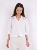 Kita Embroidery Blouse - White